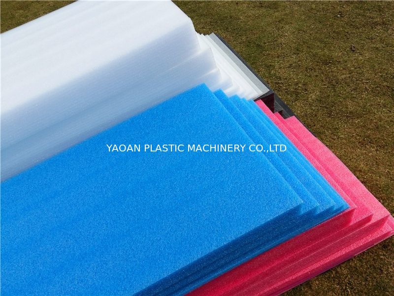 EPE Foam Sheet Making Machine Pvc Sheet Production Line 150kg/Hr Capacity